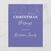 ベツレヘムパーソナライズされた予算 (裏面)