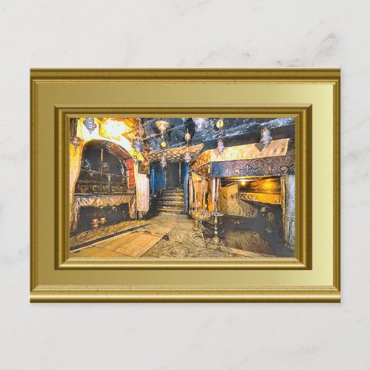 ベツレヘム出生教会 ポストカード (正面)