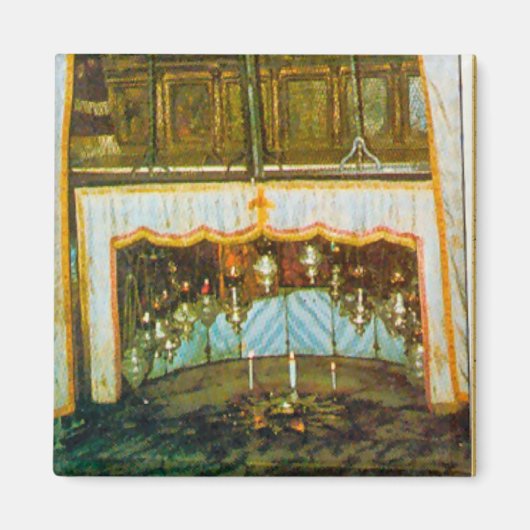 ベツレヘム出生教会 マグネット (正面)