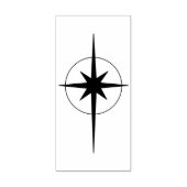 ベツレヘム星クリスマスラバーアートスタンプ ラバースタンプ (インプリント)