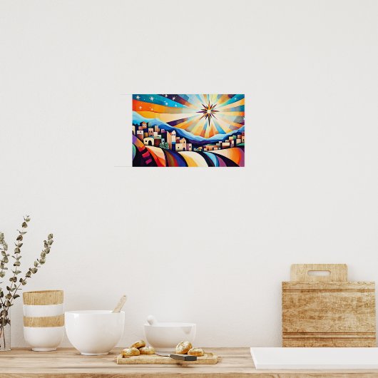 ベツレヘム星 ポスター (キッチン)