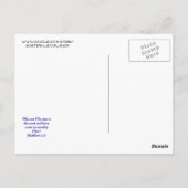 ベツレヘム葉書き上げ星 ポストカード (裏面)