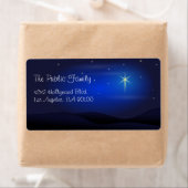 ベツレヘム・クリスマスナイトのスター ラベル (インサイチュ)