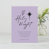 ベツレヘム・シック・ラベンダーの聖なる夜の星 シーズンカード (スタンド正面)