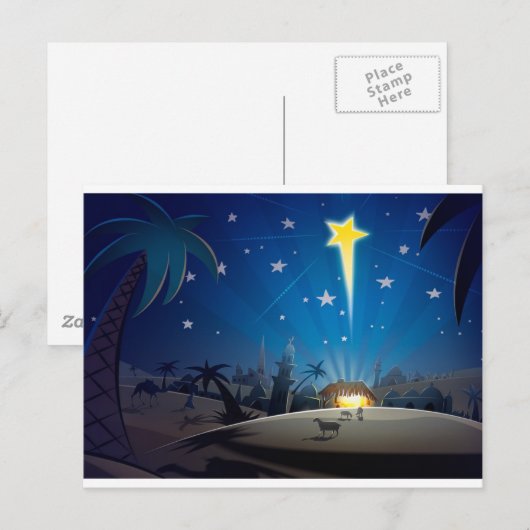 ベツレヘム ポストカード (正面/裏面)