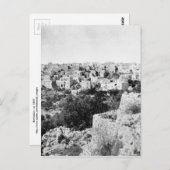 ベツレヘム、1890年頃 ポストカード (正面/裏面)