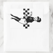 ベティのビートII 長方形シール (バッグ)