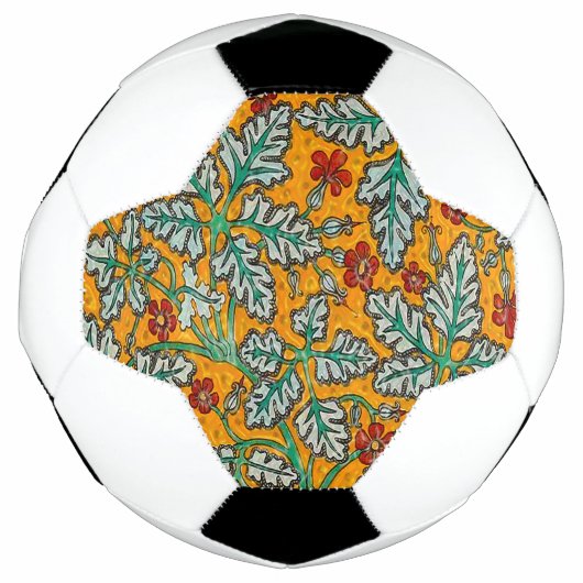 ベティの黄色い花 サッカーボール (正面)