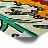 ベティの黄色い花 ポスター (角)