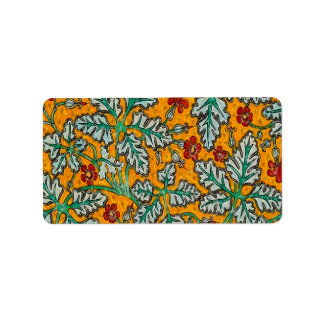 ベティの黄色い花 ラベル