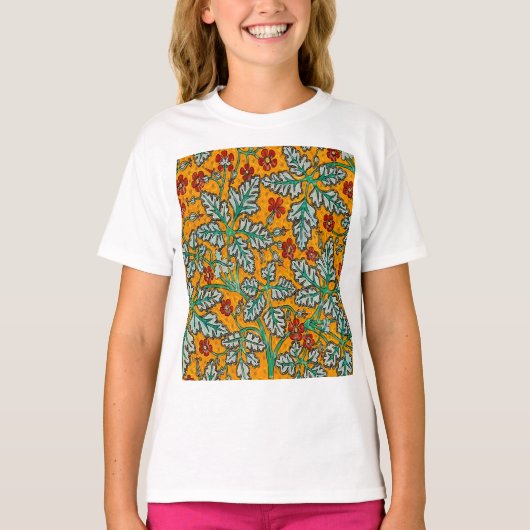 ベティの黄色い花 Tシャツ (正面)