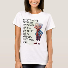 ベティは浴室の女性にいる Tシャツ