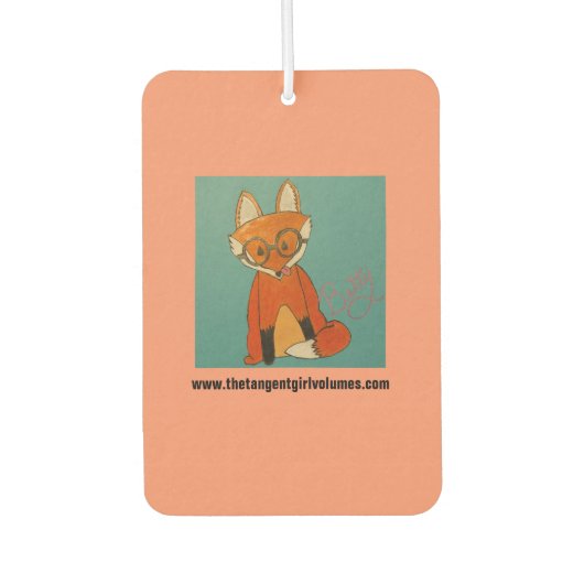 ベティキツネフレッシュナー（追加の形状と香り） カーエアーフレッシュナー (正面)