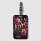 ベティスフローラル徴候 ラゲッジタグ (正面縦)