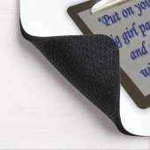 ベティナースは、"置かれてあなたの大きい女の子のパンティー言います、 マウスパッド (コーナー)