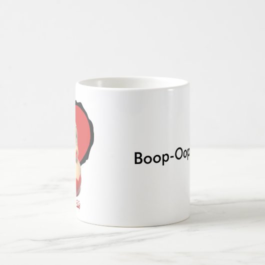 ベティー・ブープのコーヒー・マグ- CelebriDucksのゴムアヒル コーヒーマグカップ (中央)