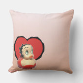 ベティー・ブープのゴム製アヒルの枕CelebriDuck クッション (正面)