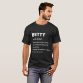 ベティ名 Tシャツ (正面フル)