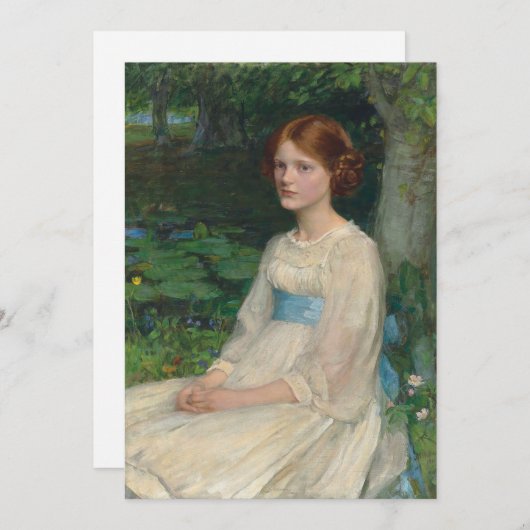 ベティ恋しく思ポーロック | ジョンウィリアムウォーターハウス (正面/裏面)