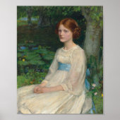 ベティ恋しく思ポーロック | ジョンウィリアムウォーターハウス ポスター (正面)