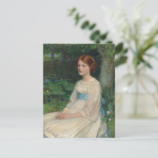 ベティ恋しく思ポーロック | ジョンウィリアムウォーターハウス ポストカード (スタンド正面)