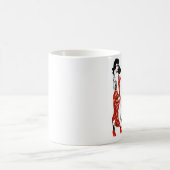 ベティ・ピン留めする コーヒーマグカップ (中央)