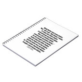 ベティ・ボッター・ベター・バター(舌ツイスター) ノートブック (左側)