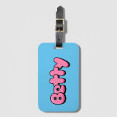 ベティ ラゲッジタグ (正面縦)