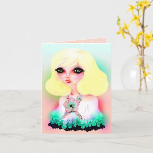 "ベティ" Notecards カード (黄色い花)