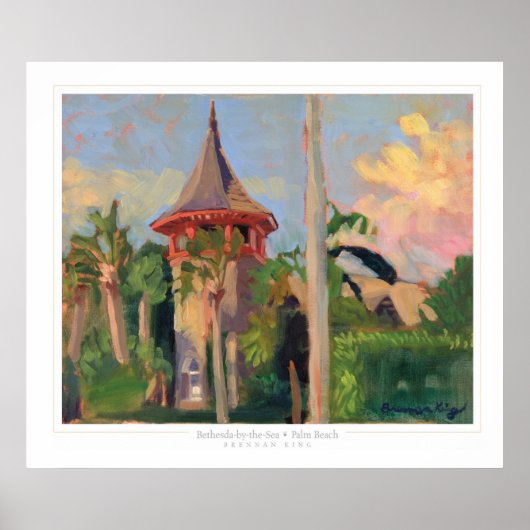 ベテスダバイザシープリント ポスター (正面)