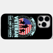 ベテランであること 父と祖父であること アメリカ退役軍人記念日 Case-Mate iPhoneケース (裏面 (横))