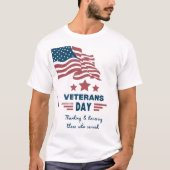 ベテランズデイ Tシャツ USA 記念 2025 (正面)