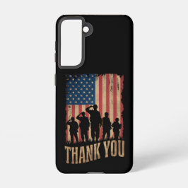 ベテランズ・デー アメリカ国旗 ヴィンテージ 感謝 SAMSUNG GALAXY S21ケース