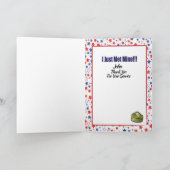 ベテラン兵士への感謝カード カード (内部)