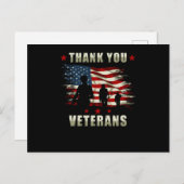ベテラン 感謝 アメリカ ポストカード (正面/裏面)