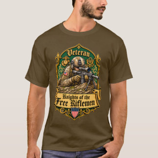 ベテランUSA-USMCマウンテンウォリアーTシャツ Tシャツ