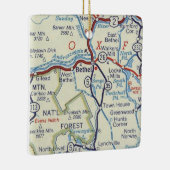 ベテルメインヴィンテージの地図 セラミックオーナメント (右)