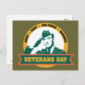 ベテレンスデー ポストカード (正面/裏面)