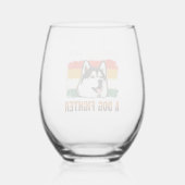 ベディアインガム ステムなしワイングラス (裏面)