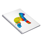 ベディントン・テリアで人生は明るい ノートブック (右側)