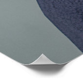 ベディントン・テリア・ヒップスター・ドッグ・ポスター ポスター (角)