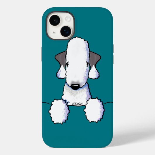 ベディントン・テリア Case-Mate iPhoneケース (裏面)