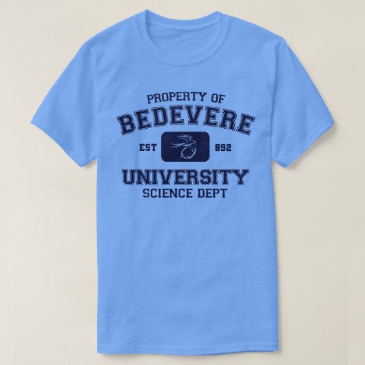 ベデヴェレ大学 Tシャツ (デザイン正面)