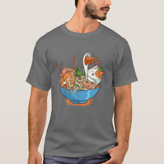 ベトおもしろいナムのポ麺のスープ遊猫のP Tシャツ