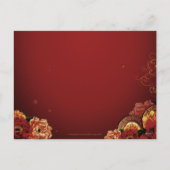 ベトエレガントナムタイガー新年2022牡丹HPC シーズンポストカード (裏面)