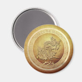 ベトエレガント中国のナム新年ドラゴン2024 RM マグネット (正面/裏面)