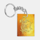 ベトエレガント中国のナム・ドラゴンイヤー・モノグラムAK キーホルダー (正面左)