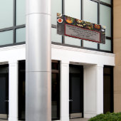 ベトカスタマイズナムレストラン大壁 横断幕 (ビルの外側)