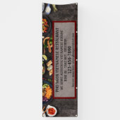 ベトカスタマイズナムレストラン大壁 横断幕 (縦)