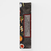 ベトカスタマイズナムレストラン大壁 横断幕 (縦)